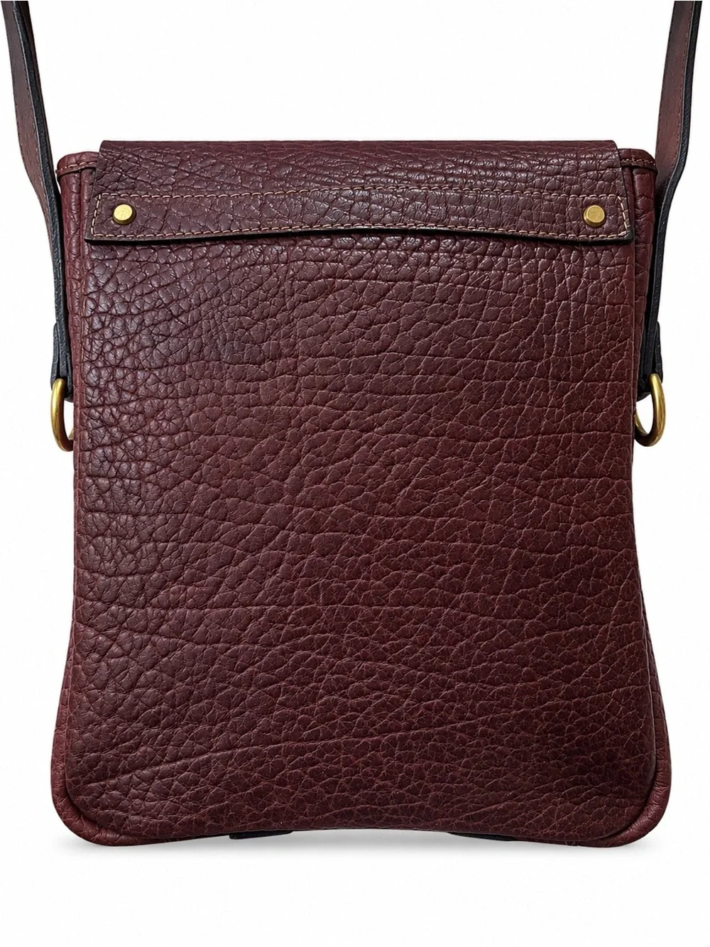 Coronado Leather American Bison Crossbody Bag Handmade in USA New
